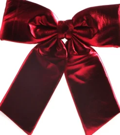 New Weihnachtsschleife rot 28 x 28 cm Weihnachtsschleifen Und -Bänder