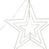 Outlet Weihnachtsstern beleuchtet 55 x 55 cm warm wit Weihnachtssterne|Weihnachtsfiguren (Außen)