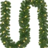 Sale Winterberg Tannengirlande 270 cm x D 20 cm mit LEDs warmweiß Weihnachts- & Tannengirlanden