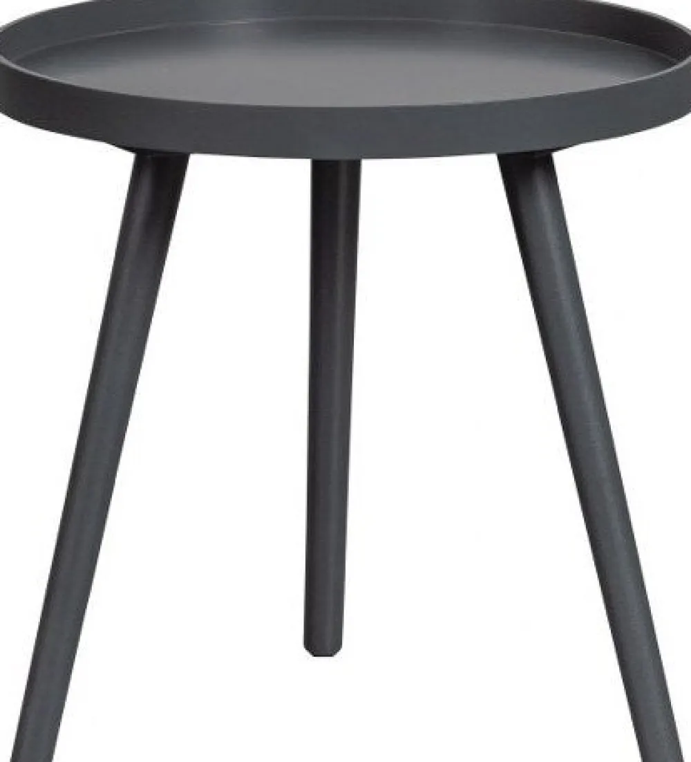 Outlet WOOOD Beistelltisch Sasha schwarz D 41 H 41 cm Beistelltische|Beistelltische